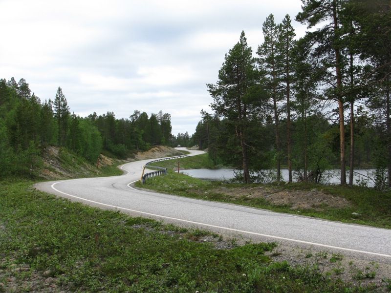 Road near Sevettijärvi