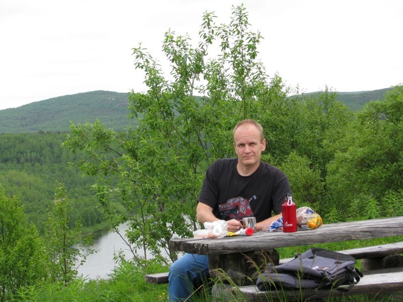 Meal near Neiden (Norway)