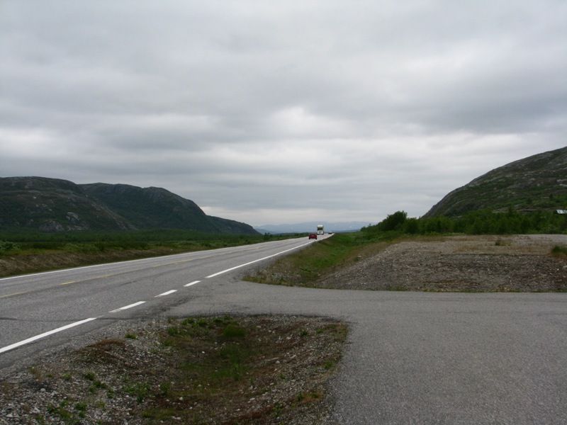 Road between Neiden and 
Gandvik (Norway)
