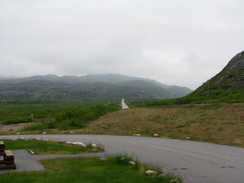 Road near Gandvik (Norway)