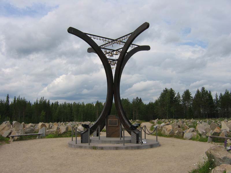 The Raate road's memorial, Suomussalmi 