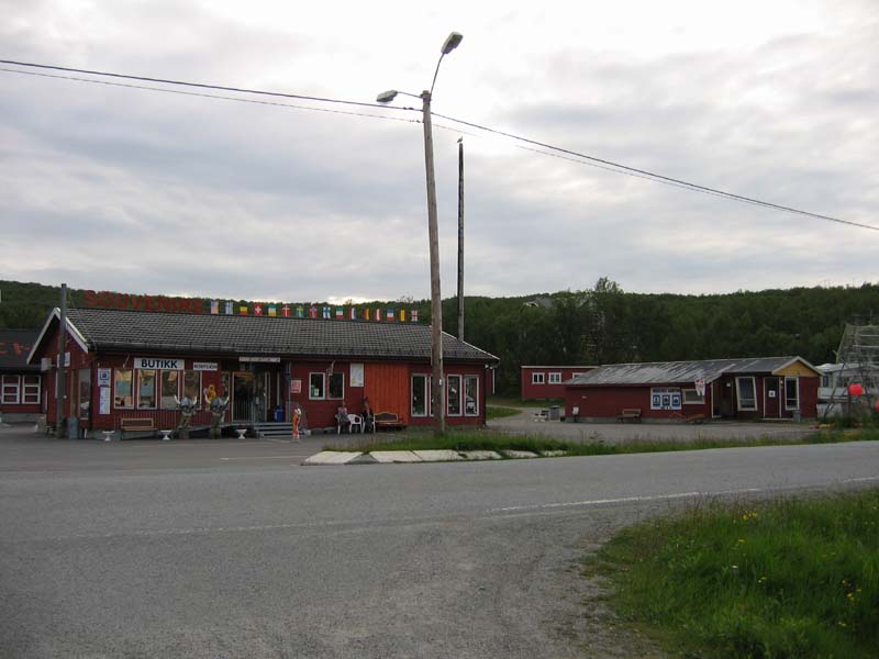 Camping in Olderfjord (Norway)