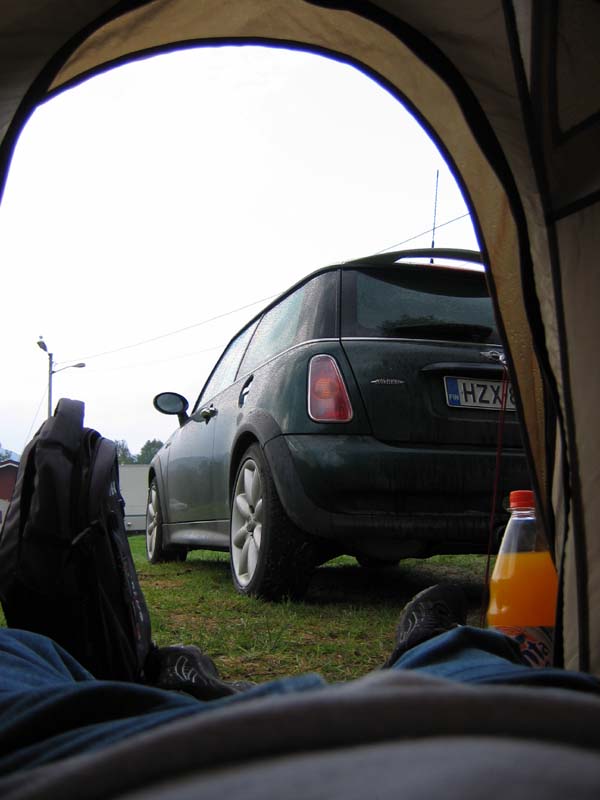 Camping in Rotsund (Norway)