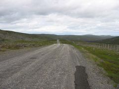 Road between Tana and Porsanger (Norway)