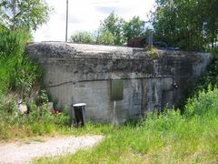 Joutsijarvi - 
Salpa-asema's bunker 