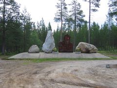 Winter war memorial, Kaamanen