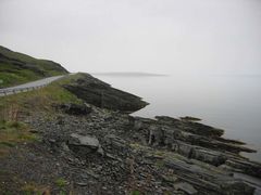 Road between Nordkapp and Olderfjord