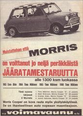 Newspaper ad in -60s 