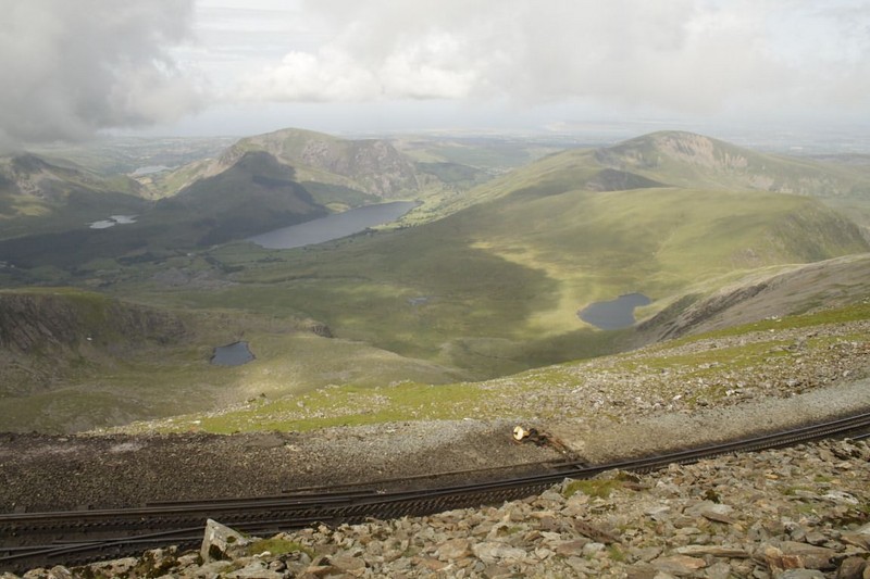 View from Snowdon, Wales