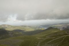 View from Snowdon, Wales