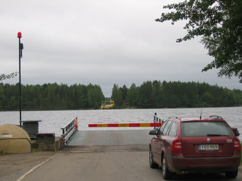 Ferry boat near Rääkkylä
