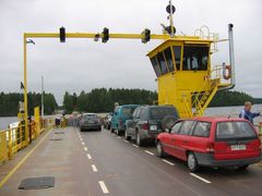 Ferry boat near Rääkkylä