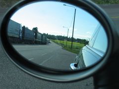 Traffic near Vaalimaa